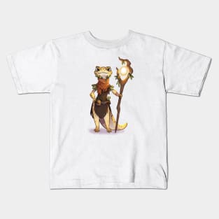 Druid Lizard Kids T-Shirt